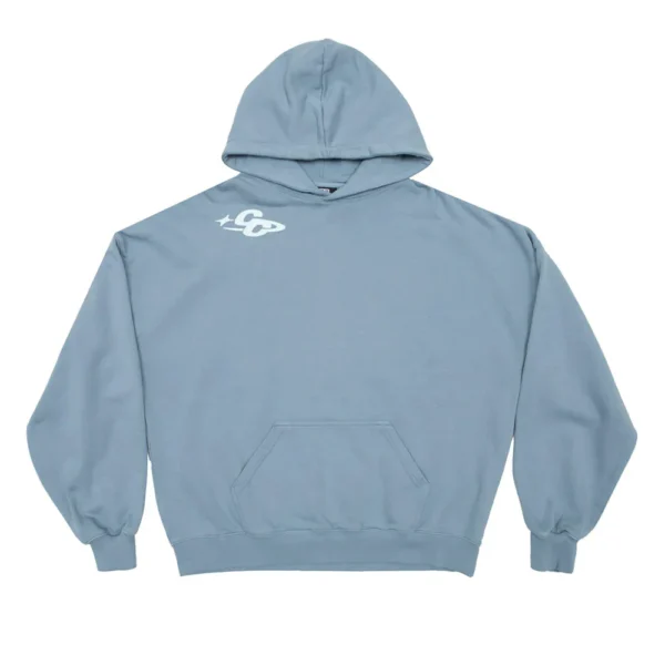 4THE WORLD HOODIE SHADY BLUE