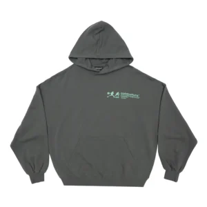 ARRIVING LATE HOODIE GREY