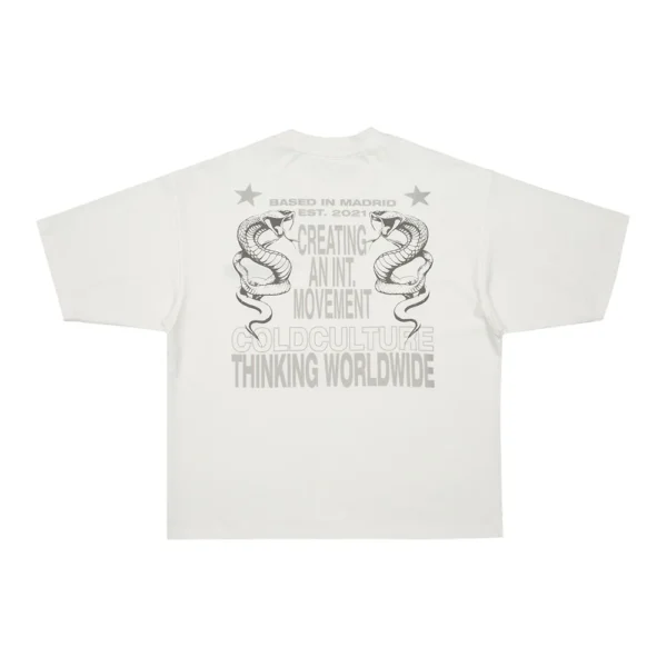 COBRA TEE IVORY WHITE