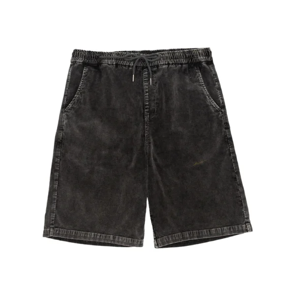 CORDUROY SHORTS DARK GREY