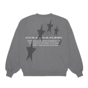 COSMOS ARC CREWNECK SMOKEY GREY