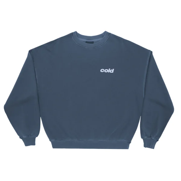 DICE CREWNECK SLATE BLUE