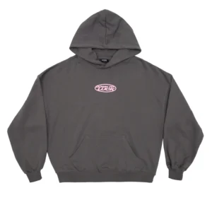 DOWN TO LUCK HOODIE SMOKEY GREY