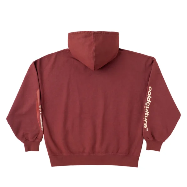 ENTERPRISE HOODIE WARM RED