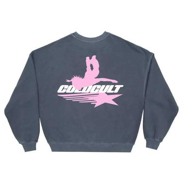 GALACTIC GLIDE CREWNECK DARK BLUE