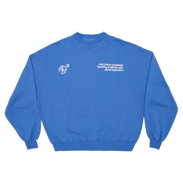 SPINNING CREWNECK HORIZON BLUE