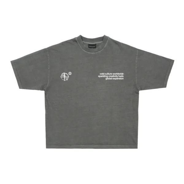 SPINNING TEE HEAVY GREY