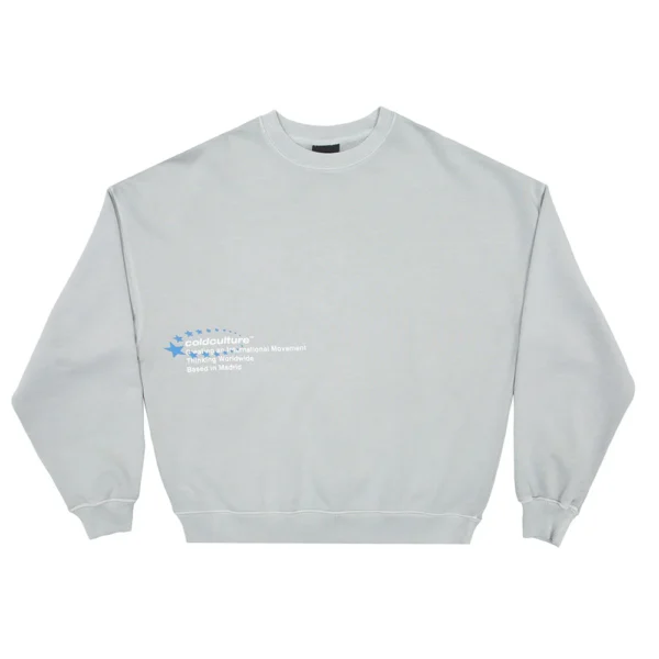 STARS STELLA CREWNECK PEARL GREY