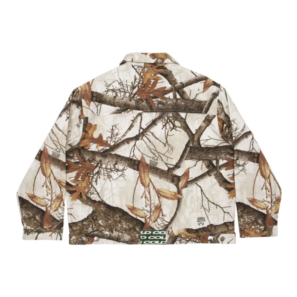 WORK ZIP JACKET REALTREE WHITE