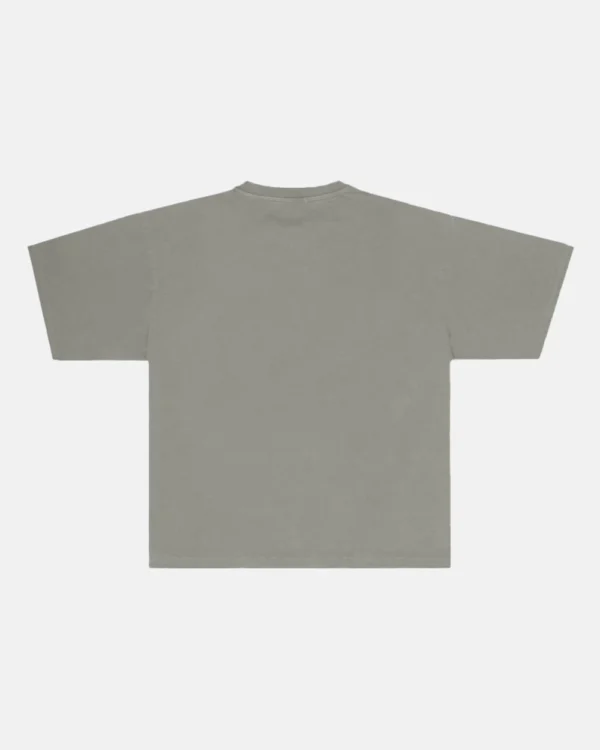 CC LOGO STAR TEE NATURAL GREY