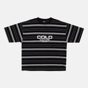 INTERNATIONAL STARS TEE GREY STRIPED