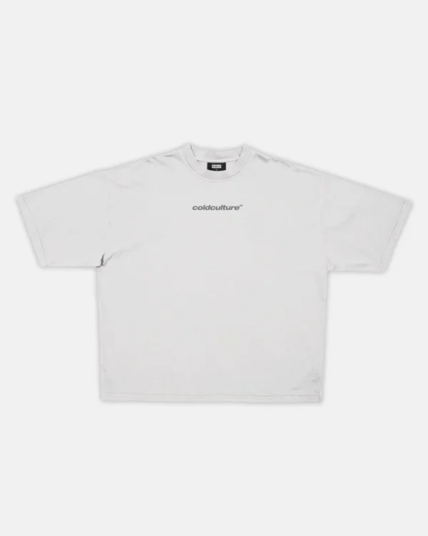 ITALIC TEE LIGHT GREY